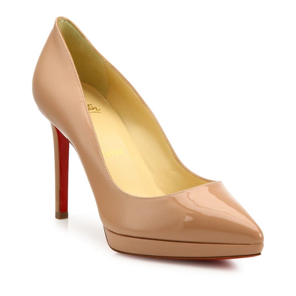 Christian Louboutin Pigalle Plato Nude 39